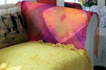 Batik tekniği ile renkli hayaller ülkesine yolculuk